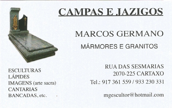 Marcos Germano - Mármores e Granitos/Campas e Jazigos