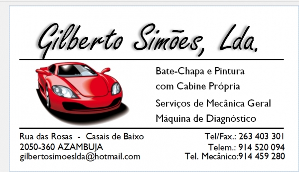 Gilberto Sim&otilde;es Lda