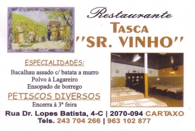 TASCA SR. VINHO