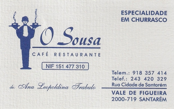 Caf&eacute; Restaurante "O Sousa"