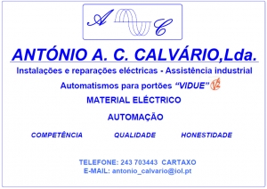 Ant&oacute;nio A. C. Calv&aacute;rio, Lda