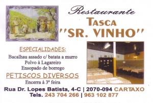 Restaurante Sr. Vinho