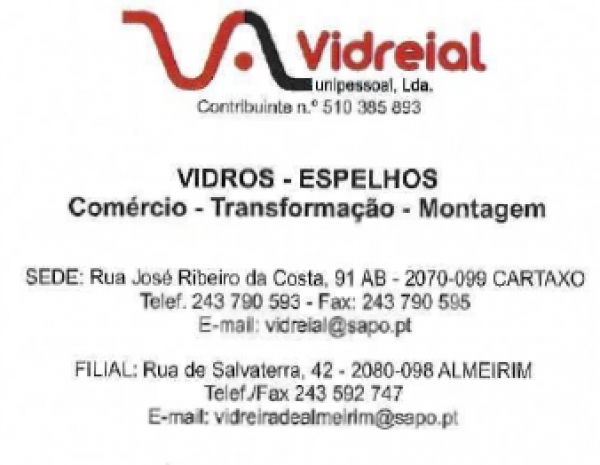 Vidreial - Unip. Lda